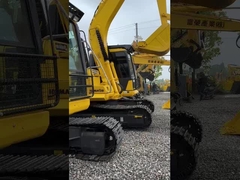 PC130-7 Kullanılmış Komatsu Mini Kazı Makinesi 0.53m3 Kovalı Kullanılmış Sürünen Kazı Makinesi