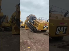 stokta kullanılan CAT 349 hidrolik kazık makinesi